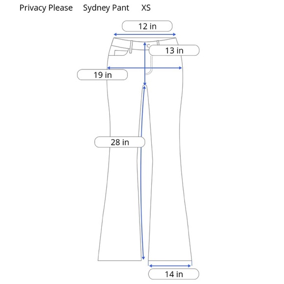 PRIVACY PLEASE Sydney Casual Pant Detachable Belt - Picture 3 of 9
